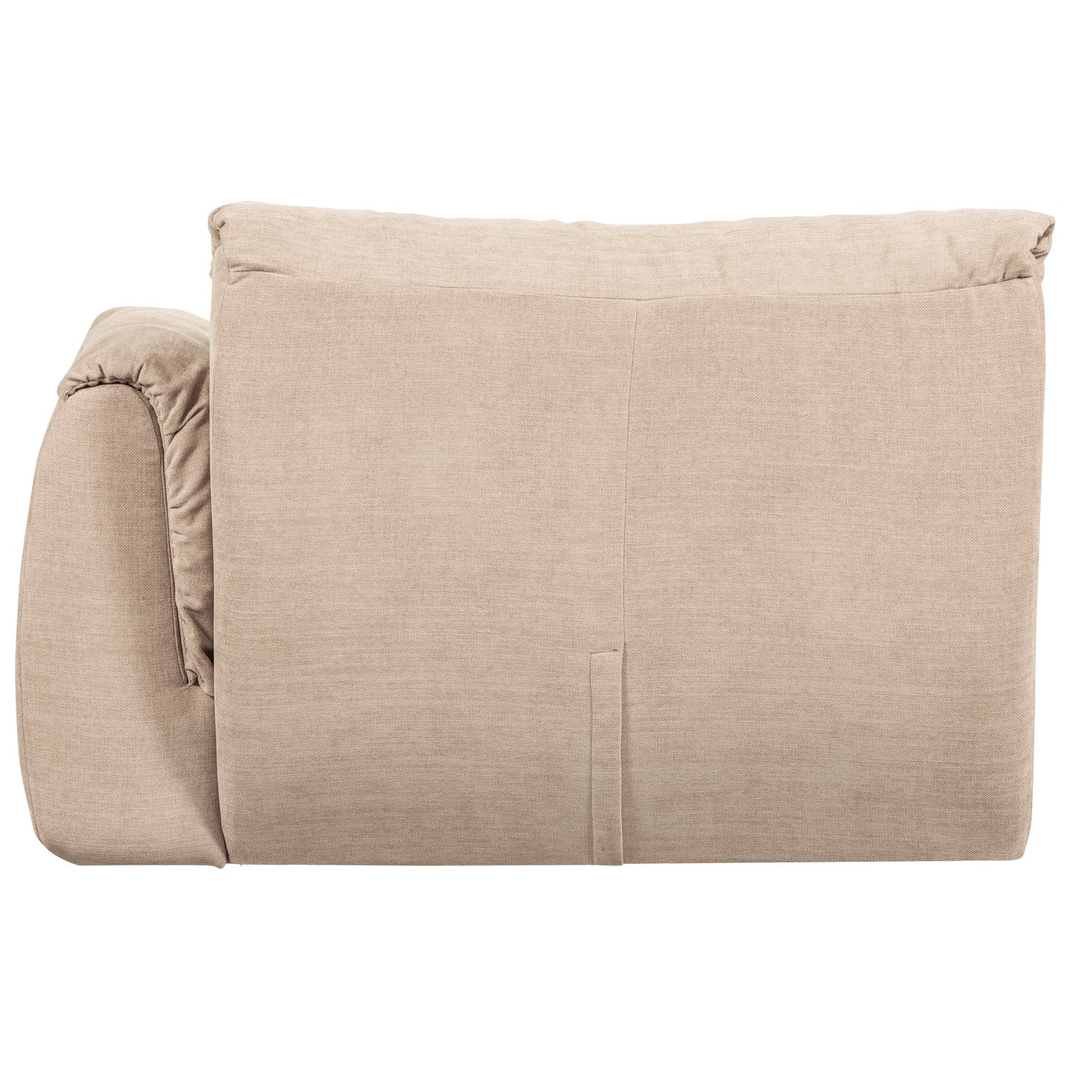 BAGGY modular sofa - right-side element in sand color