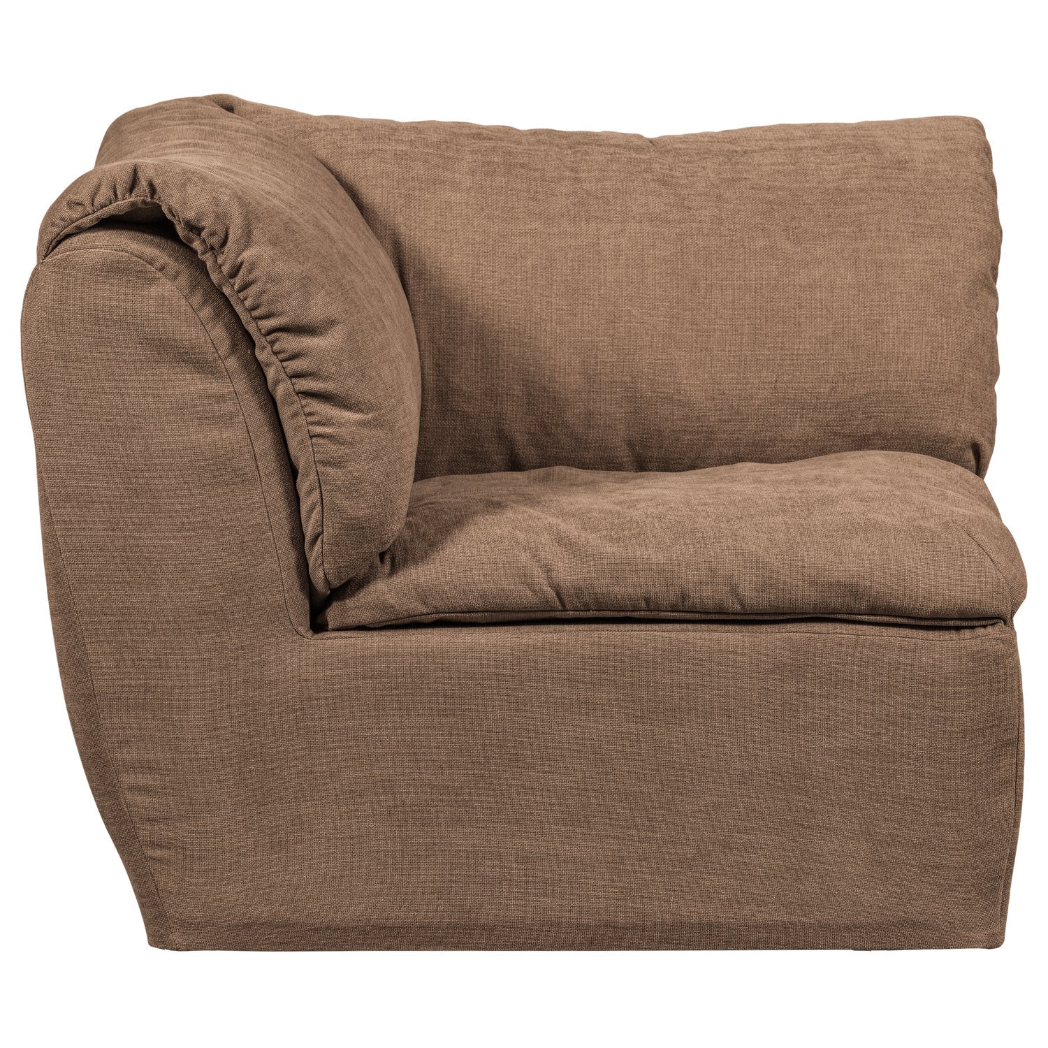 Modular Sofa BAGGY - brown corner element