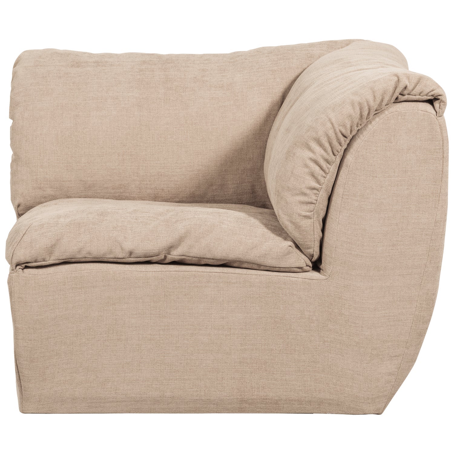 BAGGY modular sofa - sand corner element