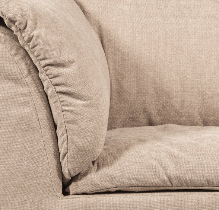 BAGGY modular sofa - sand corner element