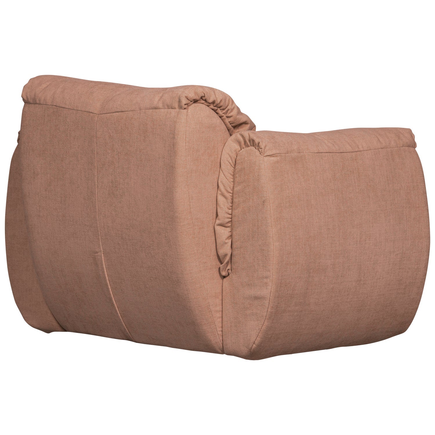 BAGGY pink swivel armchair