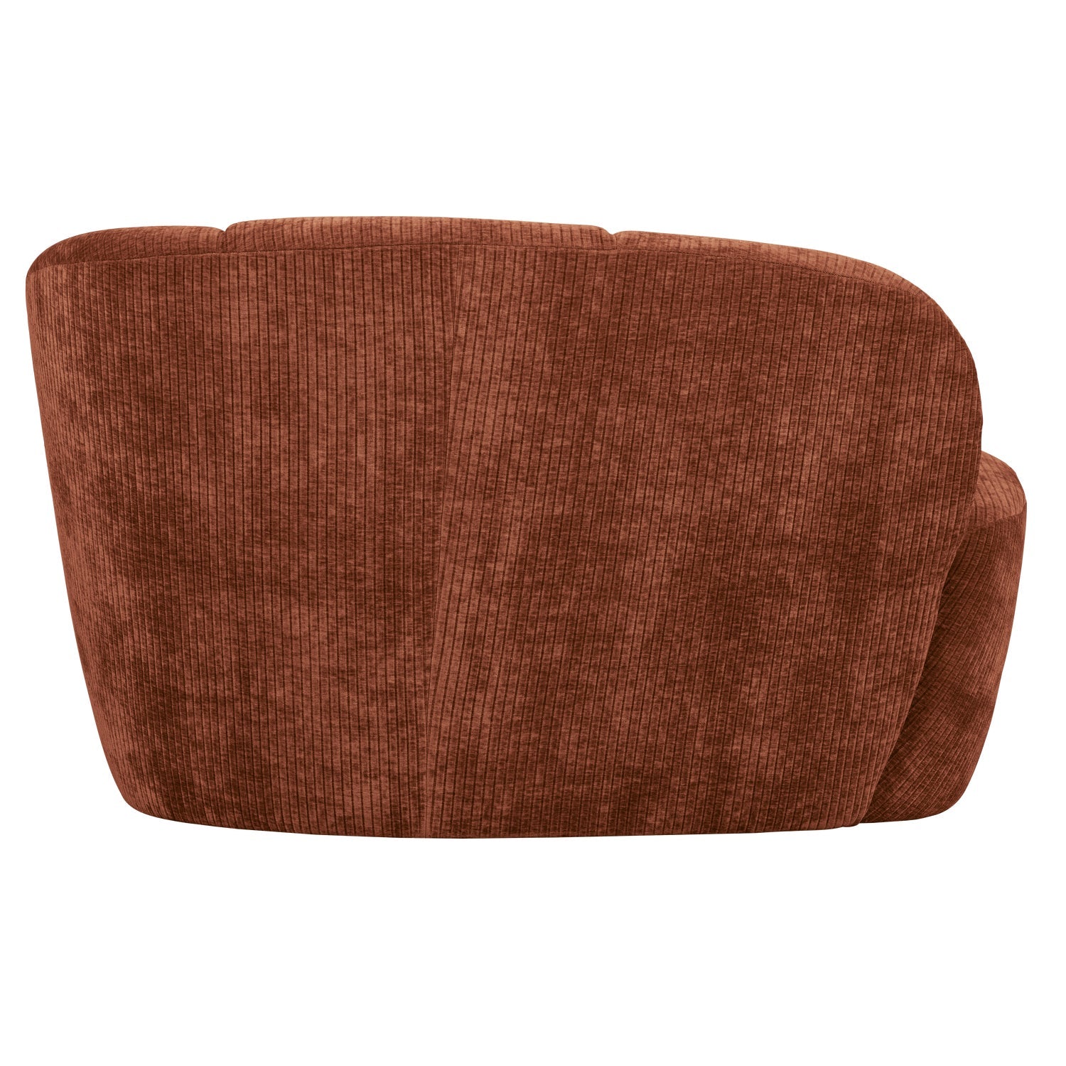 Sofa mit rechtsseitiger Sitzfläche für 2 Personen MOJO braunes Cord