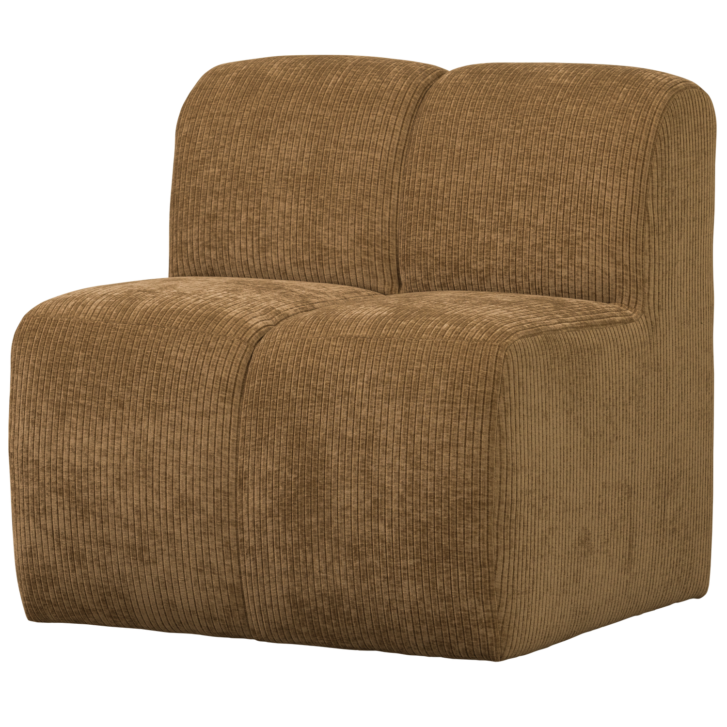 Fotel / moduł MOJO BENCH miodowy sztruks – Woood