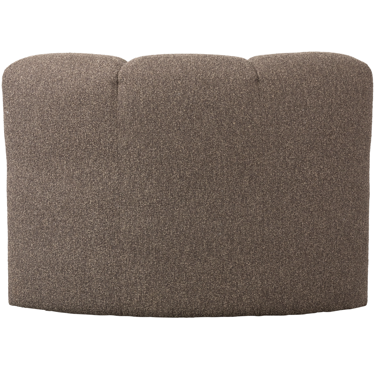 Sofa modułowa MOJO BENCH - element narożny brązowy melanż boucle – Woood