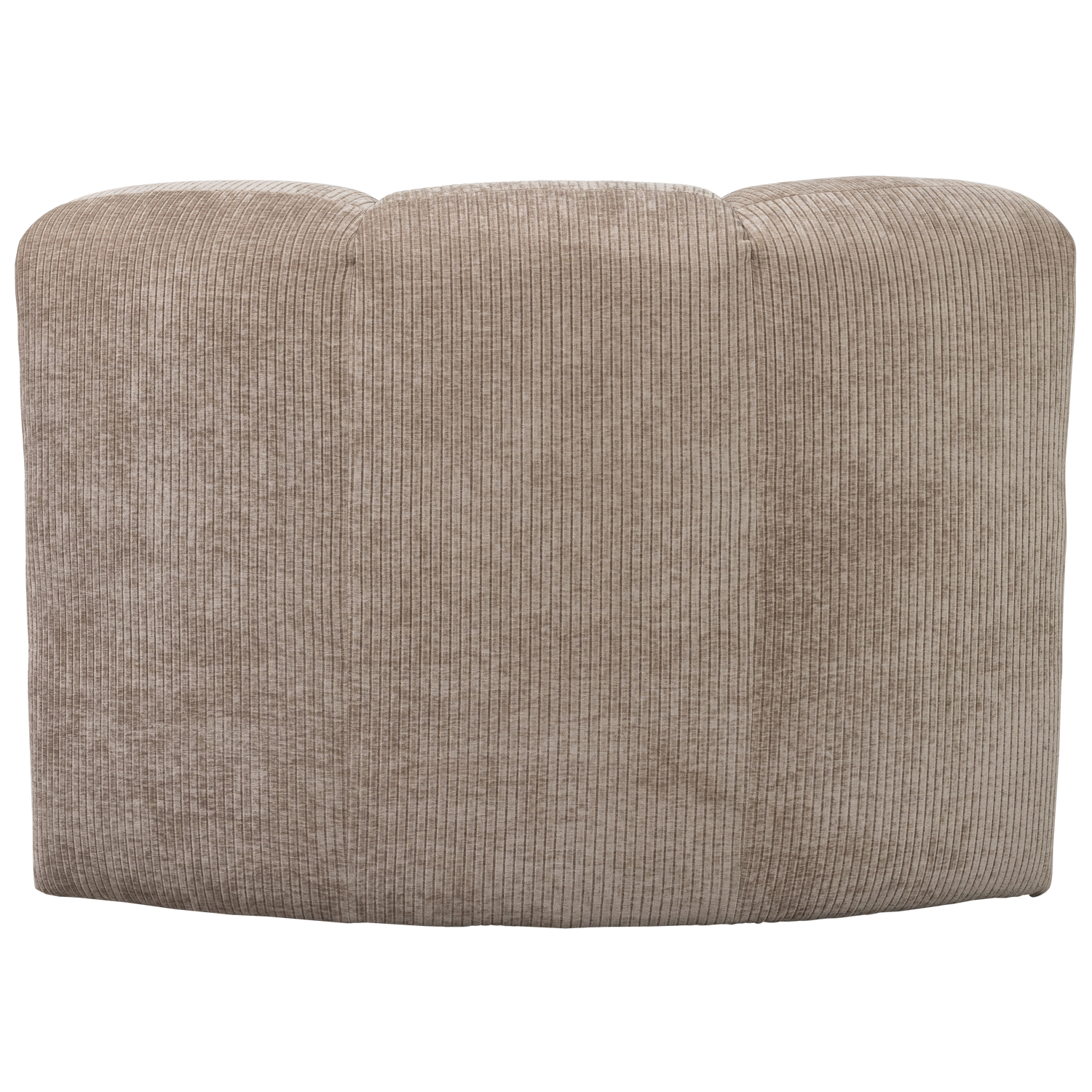 Sofa modułowa MOJO BENCH - element narożny piaskowy sztruks – Woood