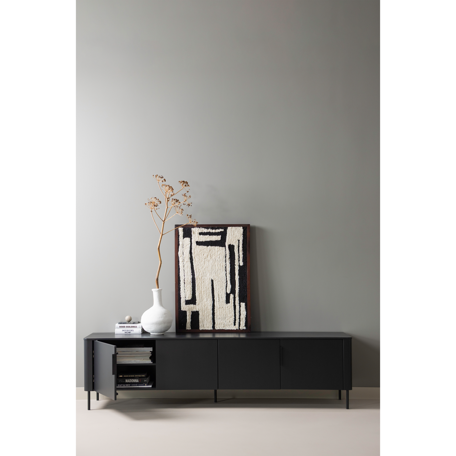 GUNNAR TV Cabinet black
