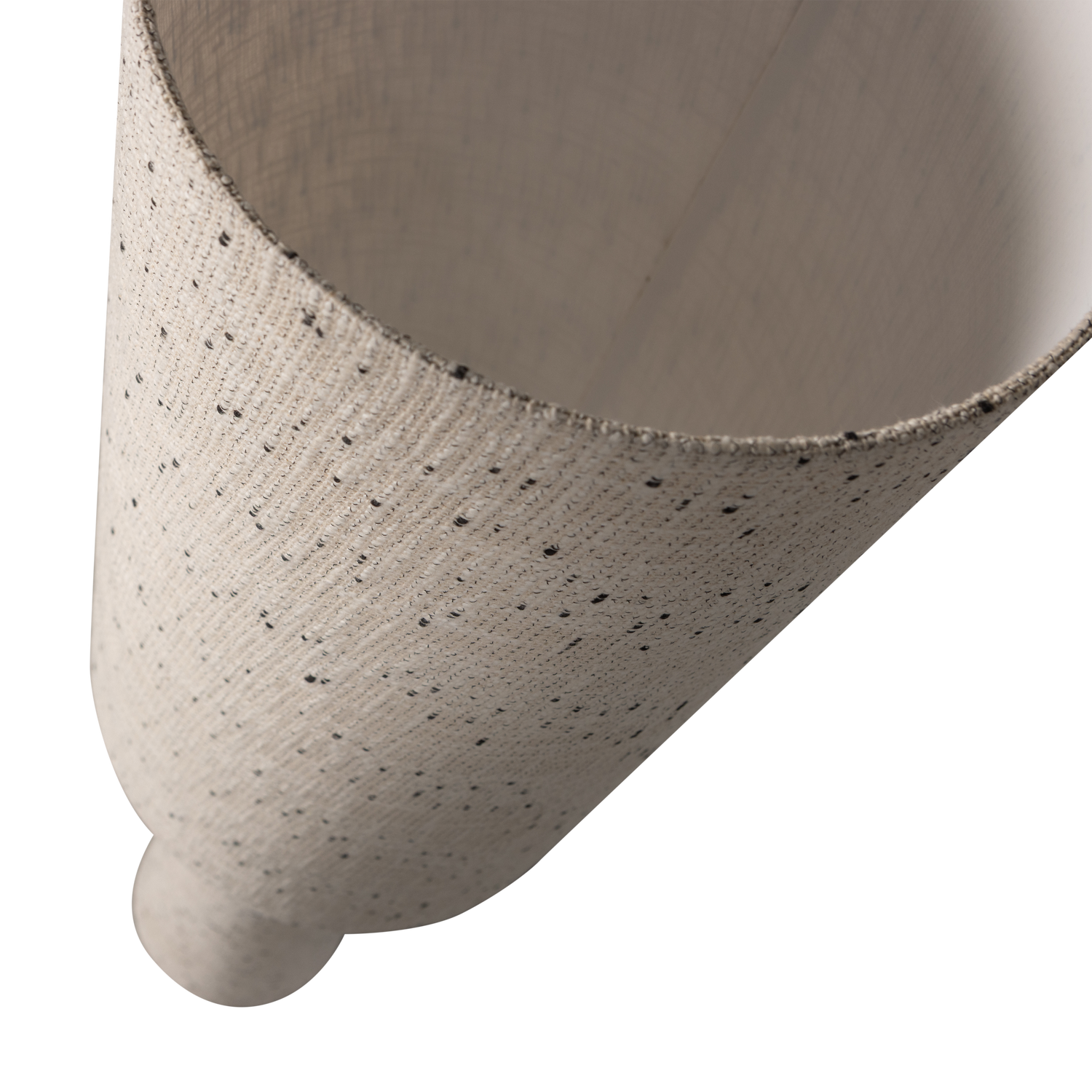 Stehlampe LOFT creme mit schwarzen Punkten