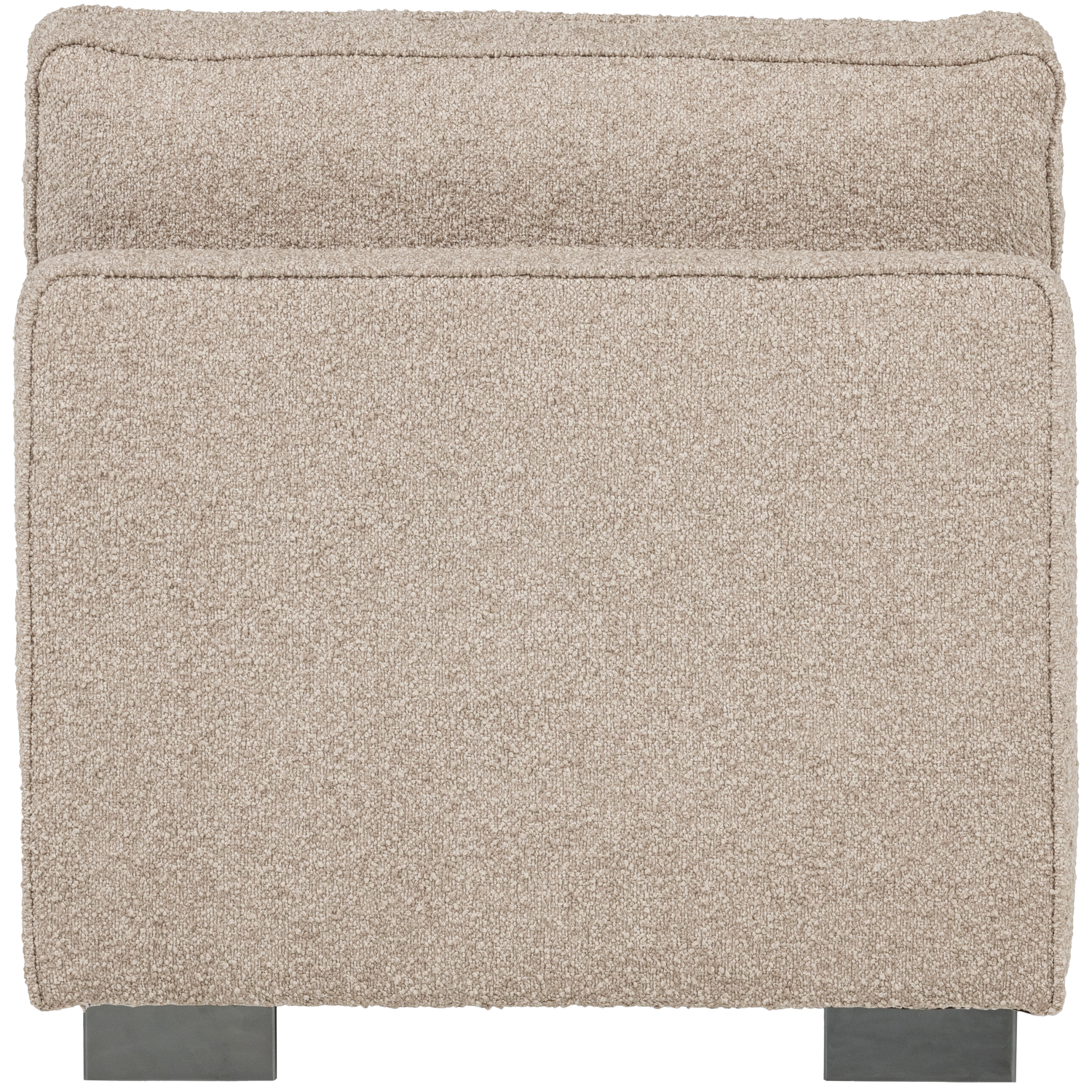 Sessel / Modul LAZY sandfarbener Bouclé
