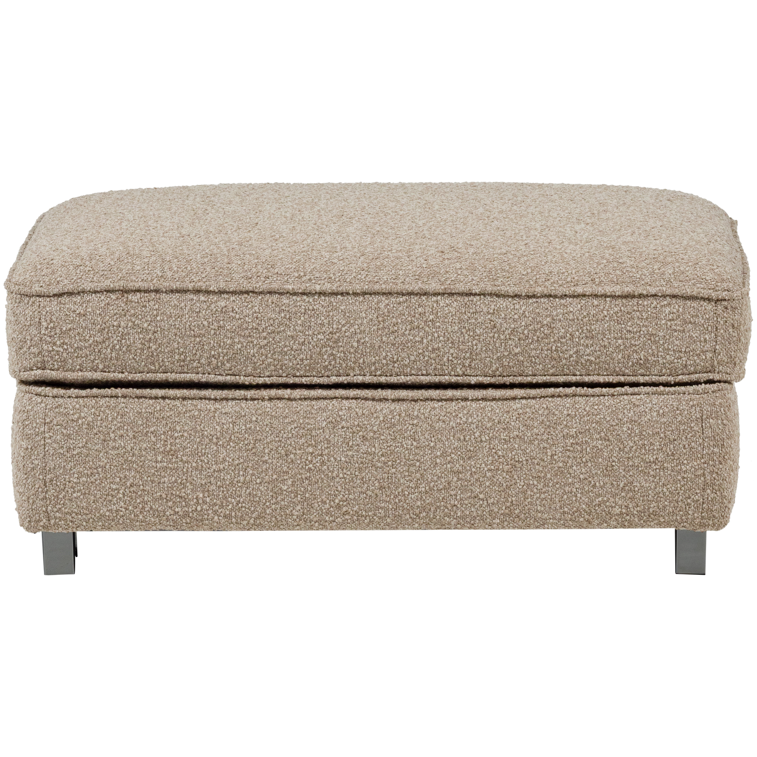 LAZY pouf sand bouclé