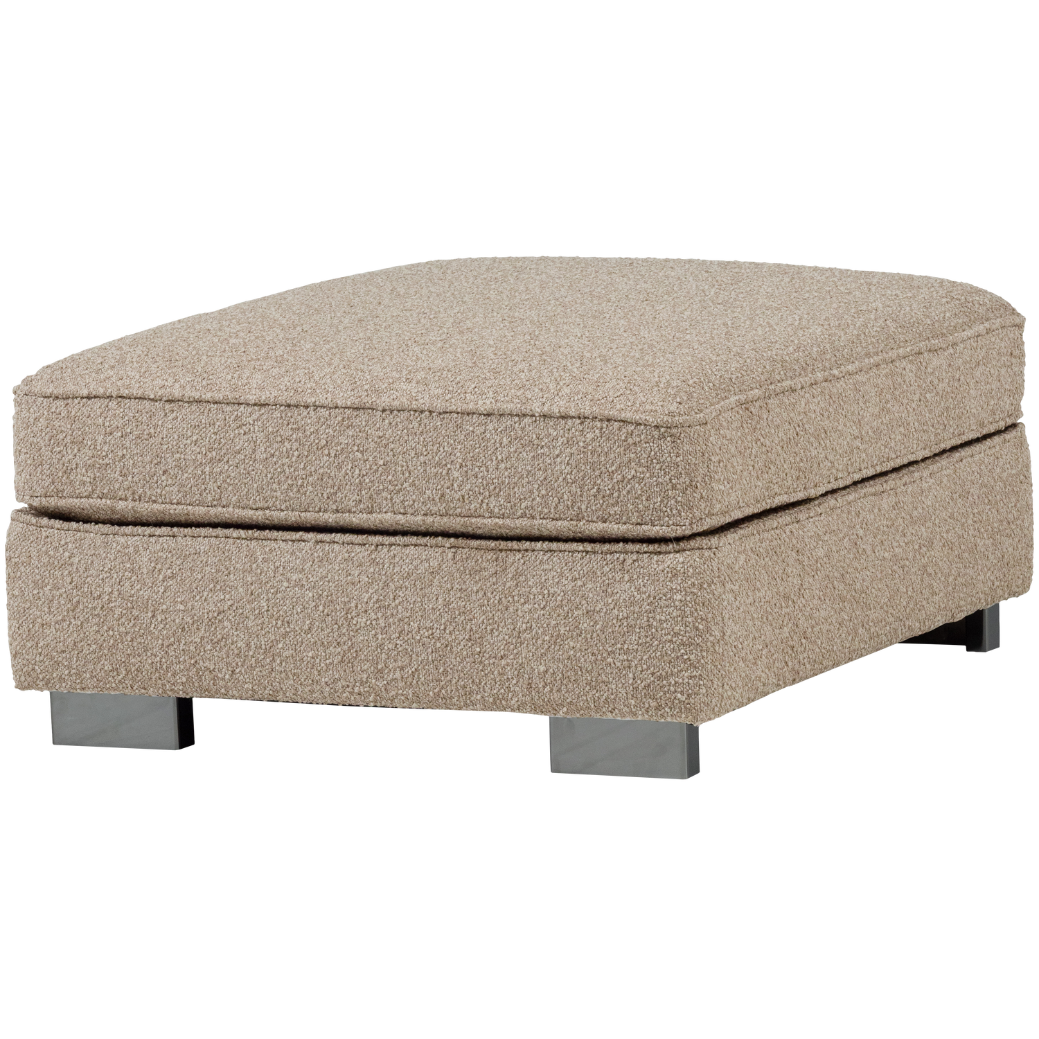 LAZY pouf sand bouclé