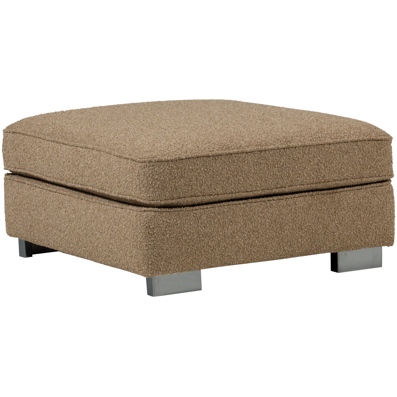 LAZY Brown Boucle Pouf