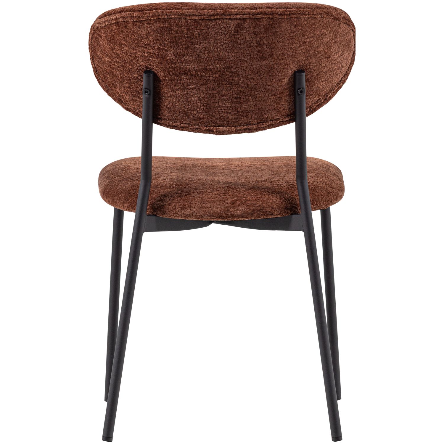 KJELD Chair in Brown Chenille
