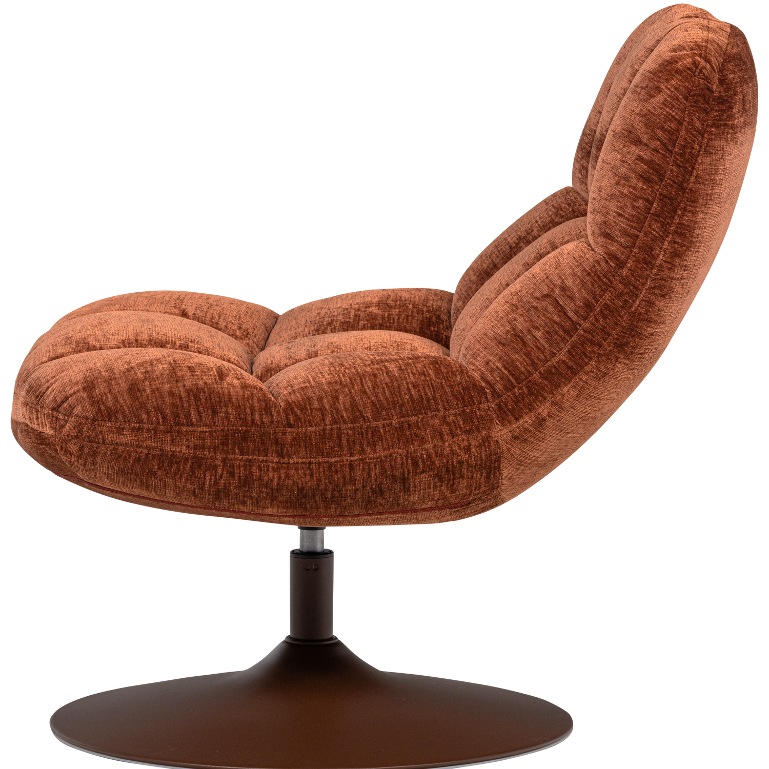 Fotel obrotowy ELVI ceglany – Woood