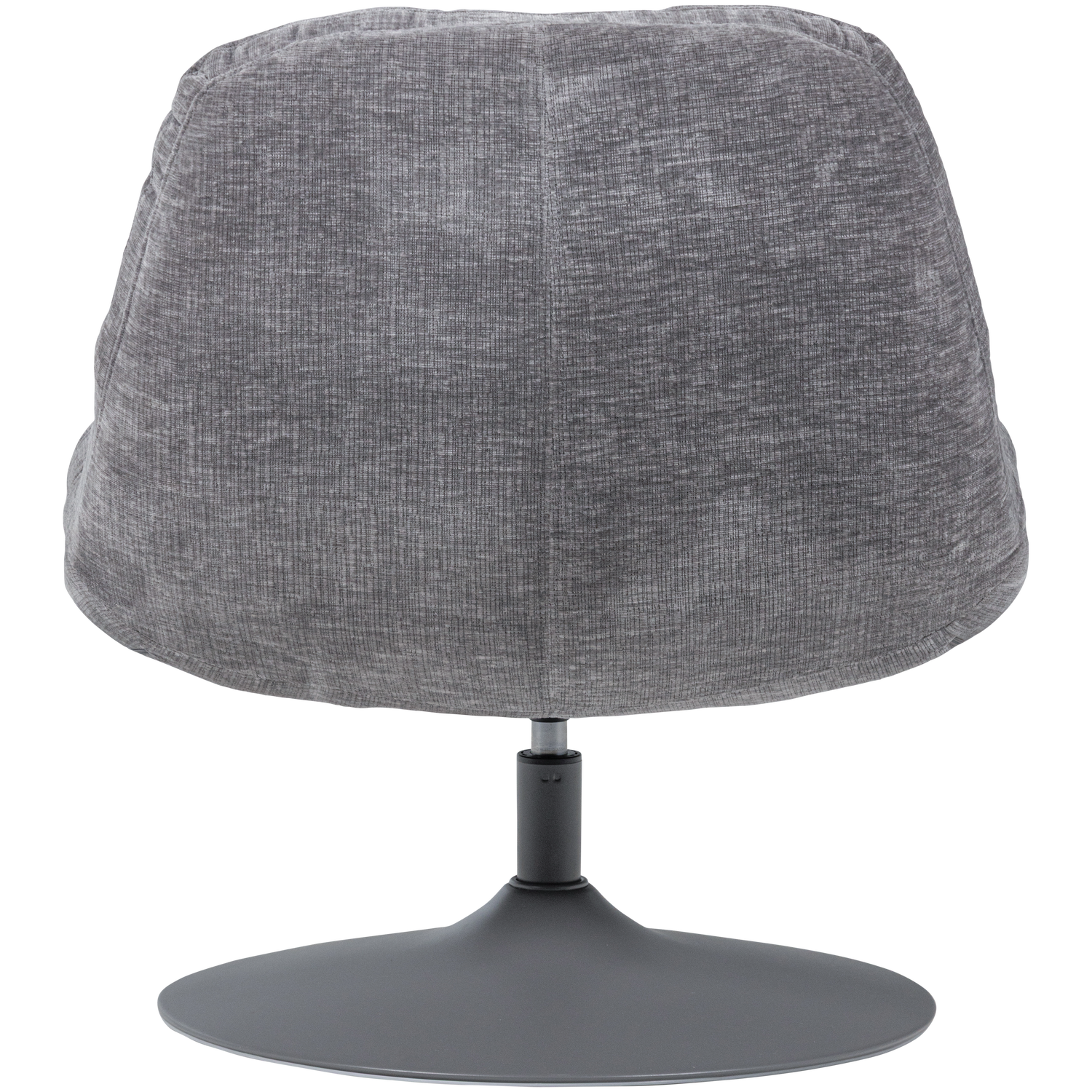 ELVI Light Gray Swivel Armchair