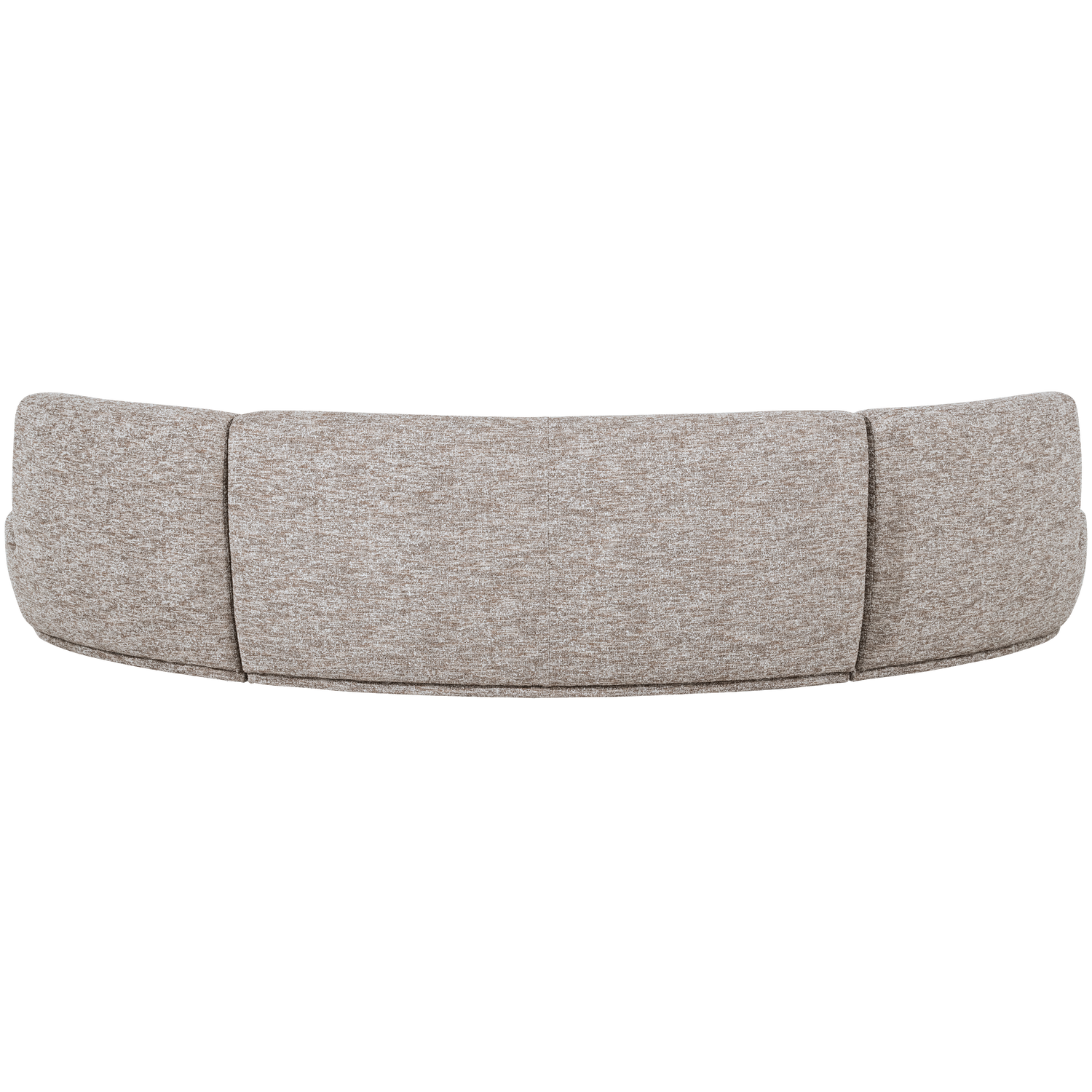 Batavier Sand Mélange Semi-Circular Sofa for 6