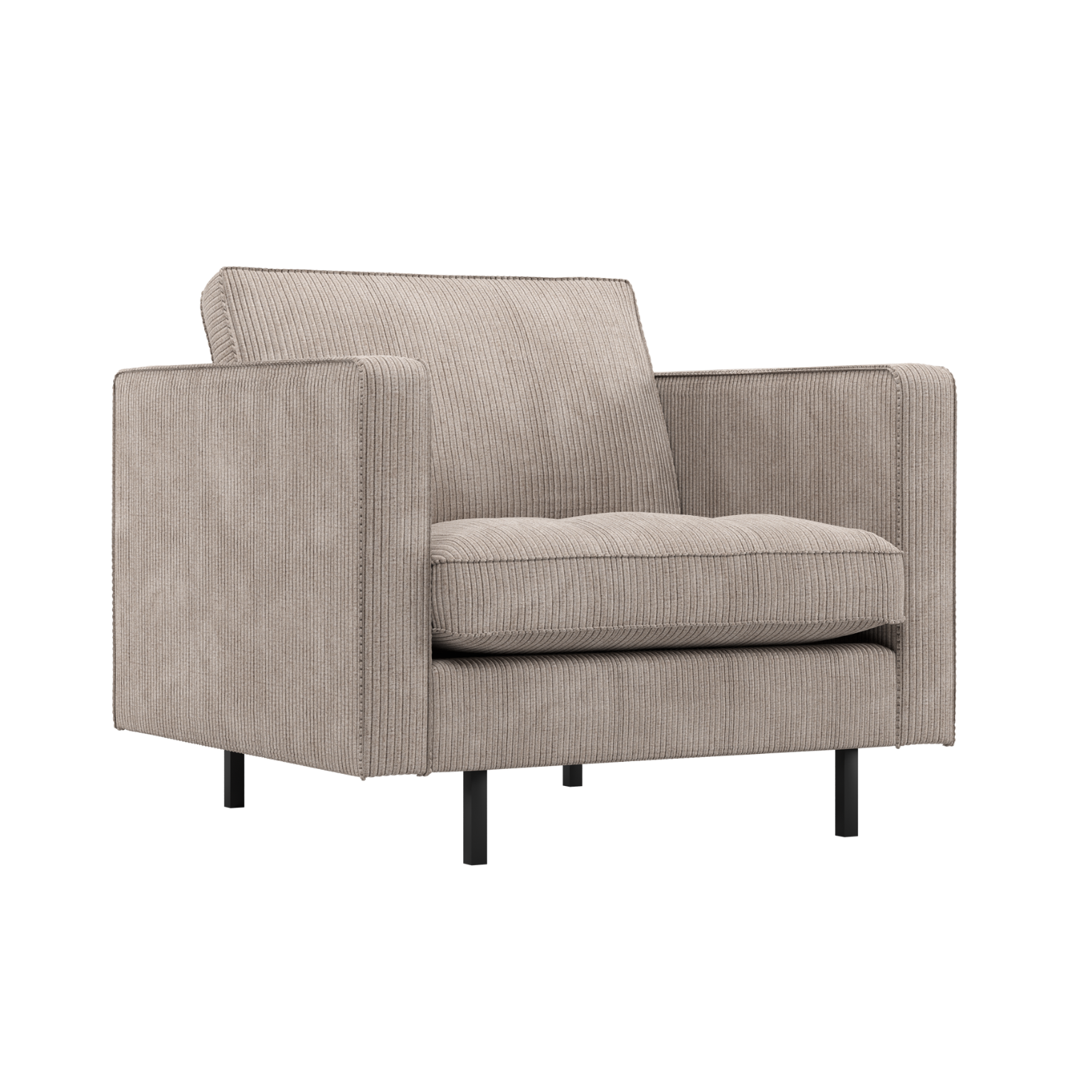 Fotel RODEO CLASSIC piaskowy sztruks – Woood