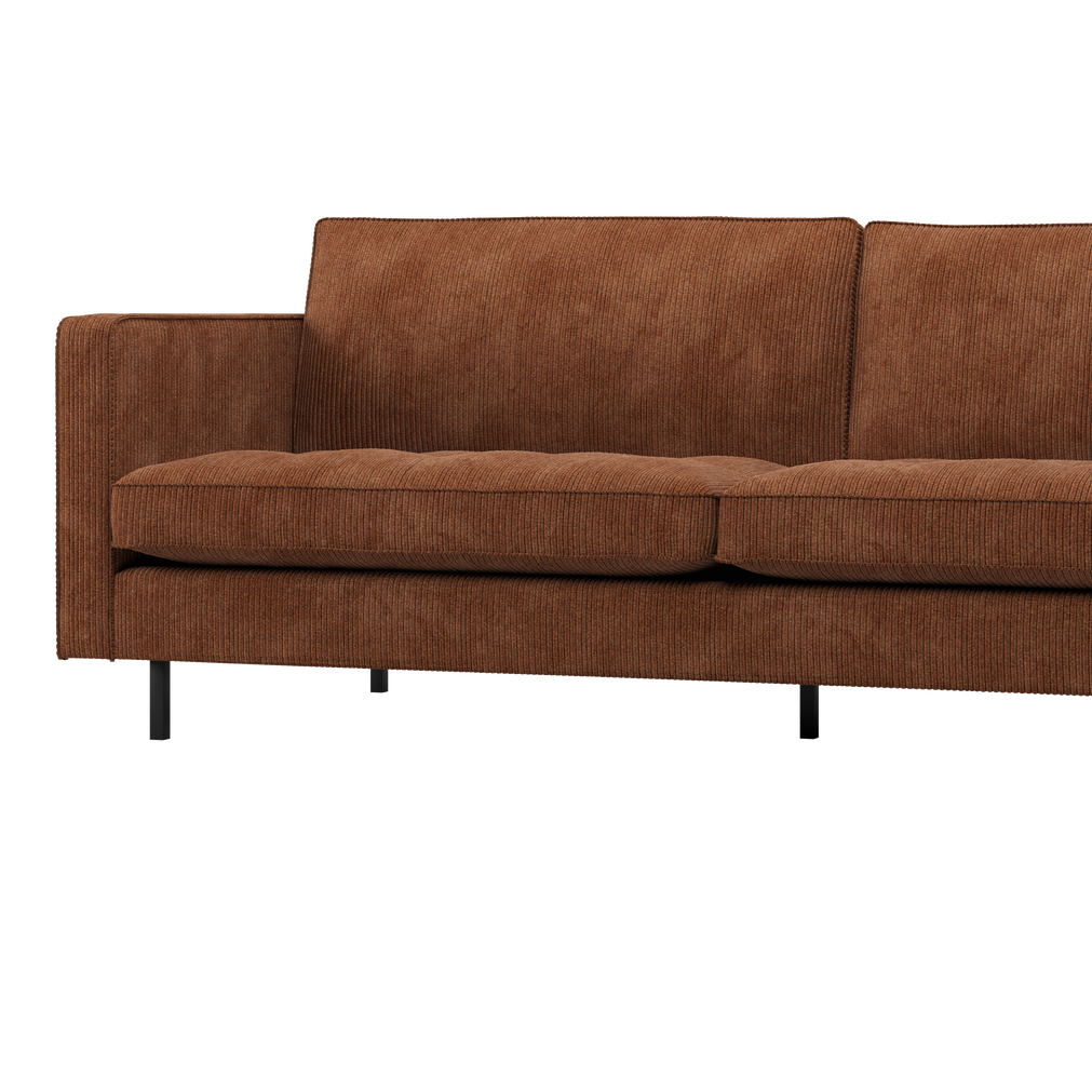 2.5-Seater Sofa RODEO CLASSIC Rusty Brown Corduroy