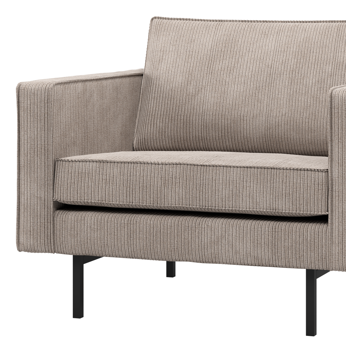 Fotel RODEO piaskowy sztruks – Woood