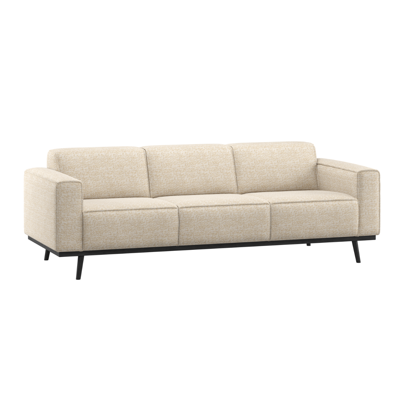 Sofa 3-osobowa STATEMENT beżowy melanż – Woood