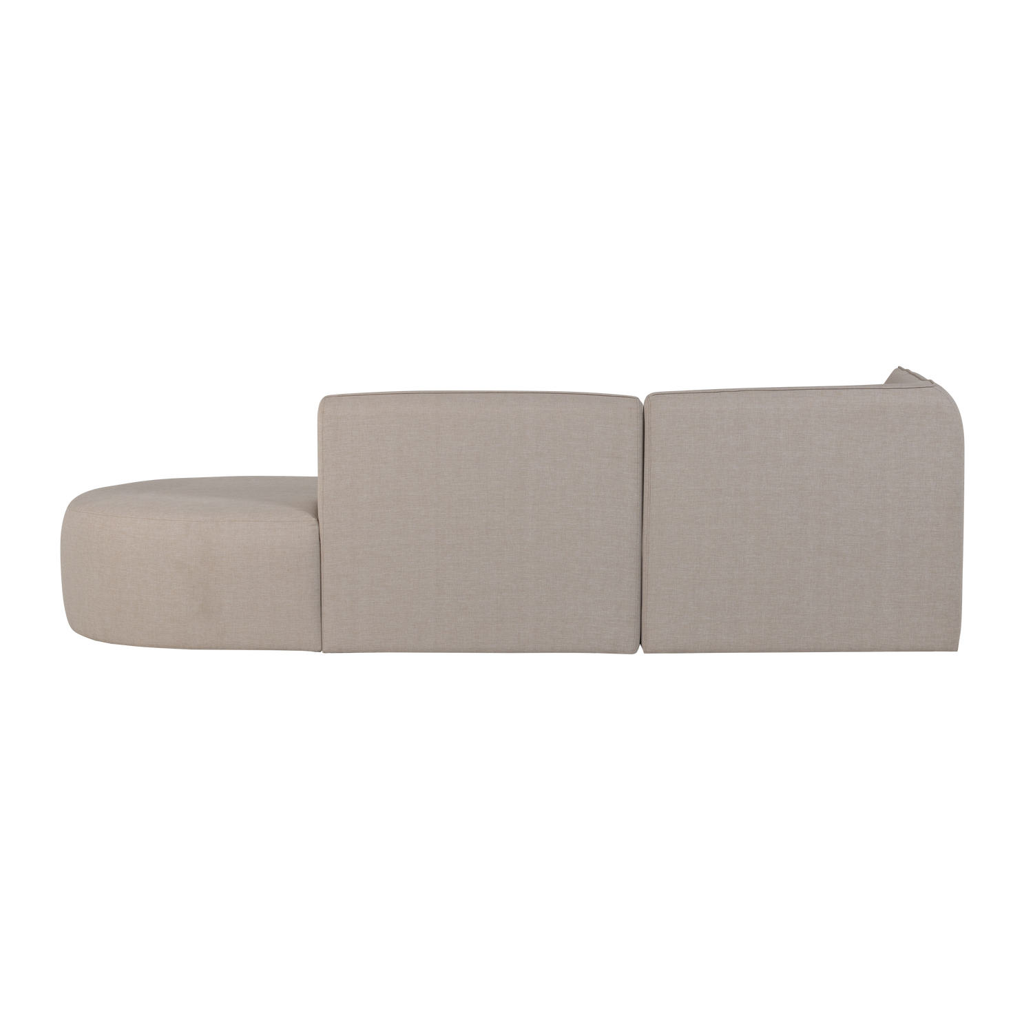 Left-sided garden corner sofa CHIOS beige