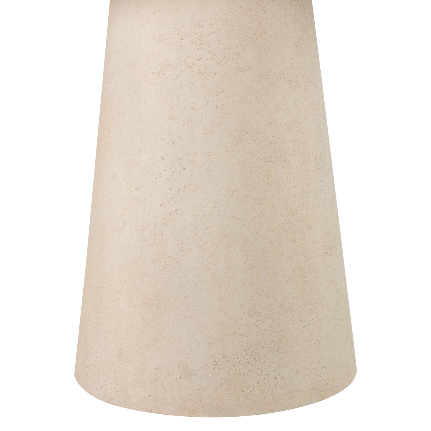 Runder Gartentisch KEVON beige