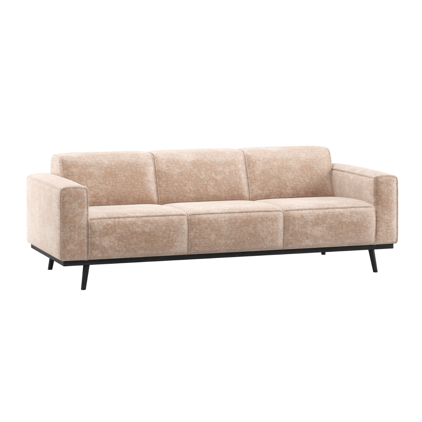 Sofa 3-osobowa STATEMENT beżowy szenil – Woood