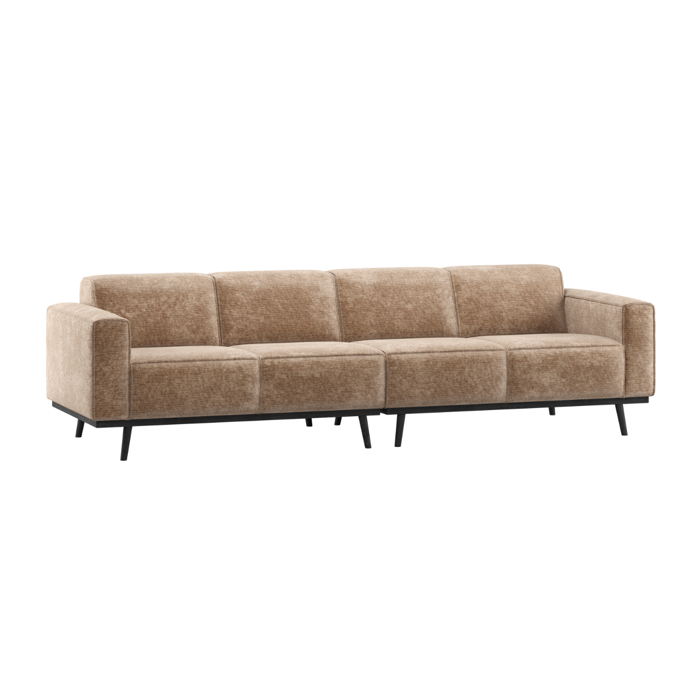 Sofa 4-osobowa STATEMENT ciemnobeżowy szenil – Woood