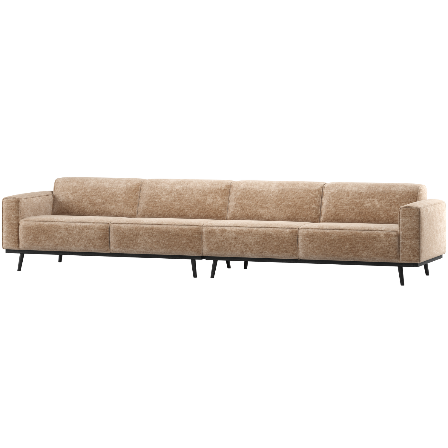 Sofa 4-osobowa STATEMENT brzoskwiniowy szenil – Woood