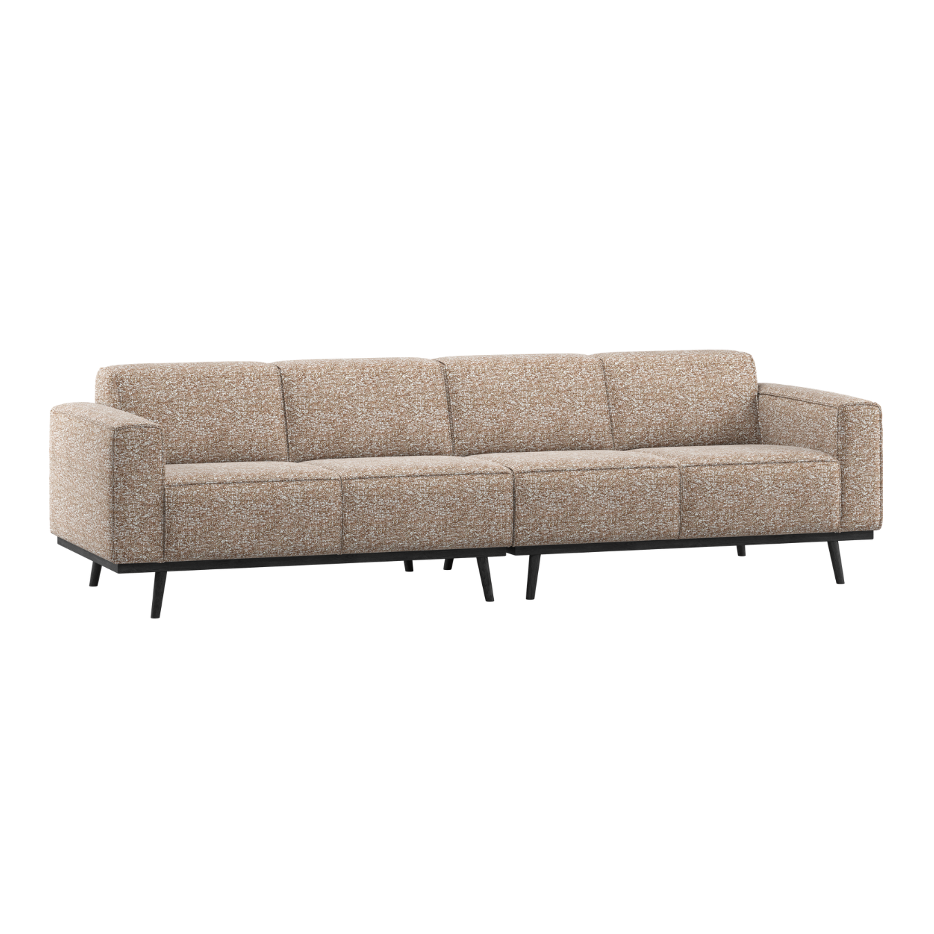 Sofa 4-osobowa STATEMENT jasnobrązowy melanż – Woood