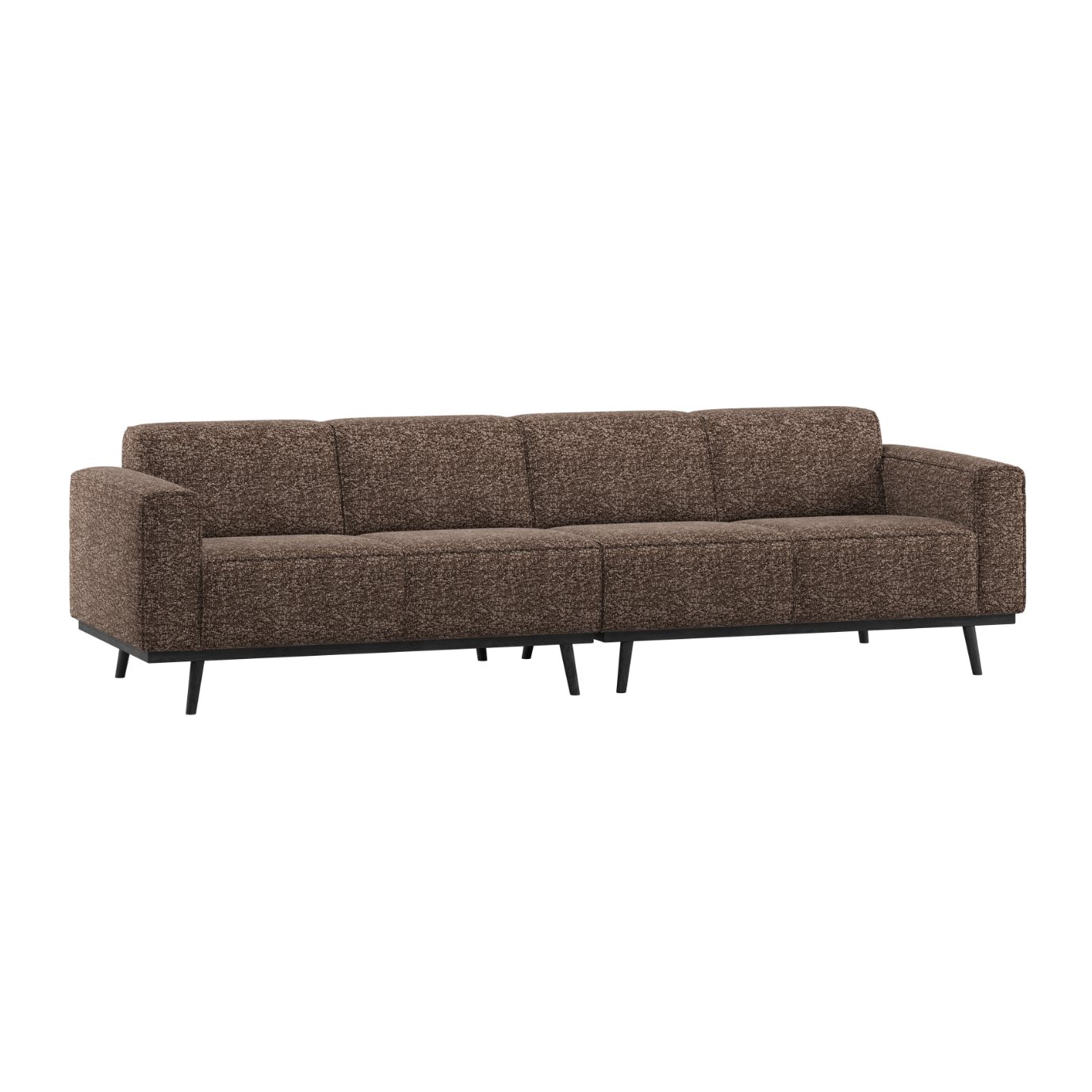Sofa 4-osobowa STATEMENT brązowy melanż – Woood
