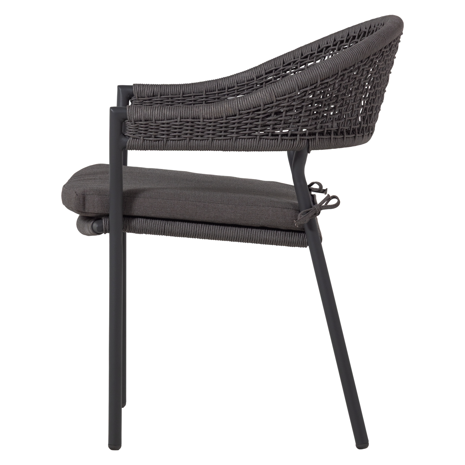 Gartenstuhl RILO grau-braun