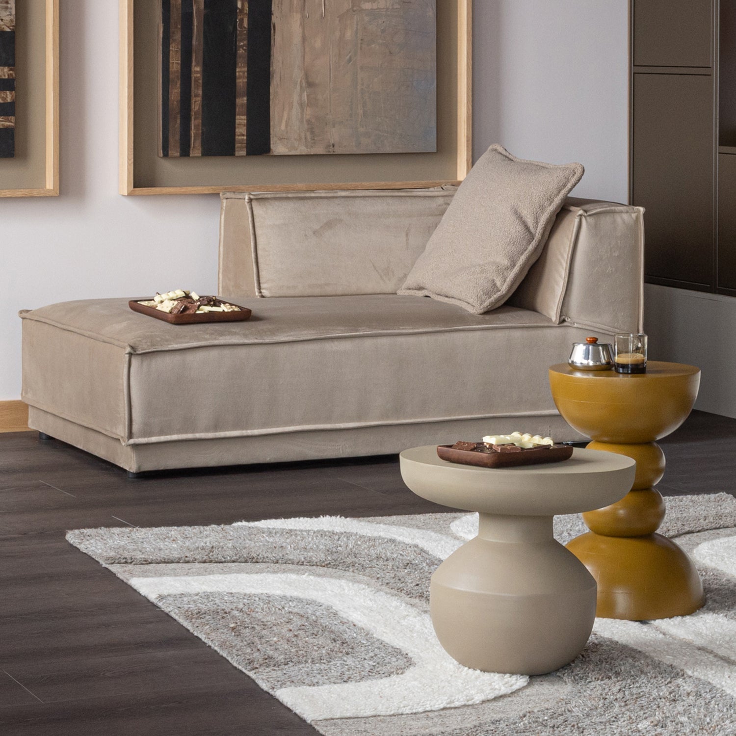 Beistelltisch BOVA beige
