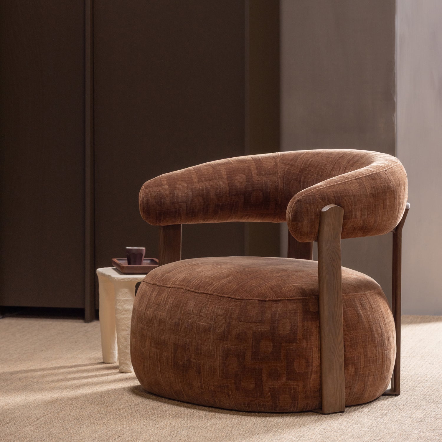 FOON Armchair in Brown