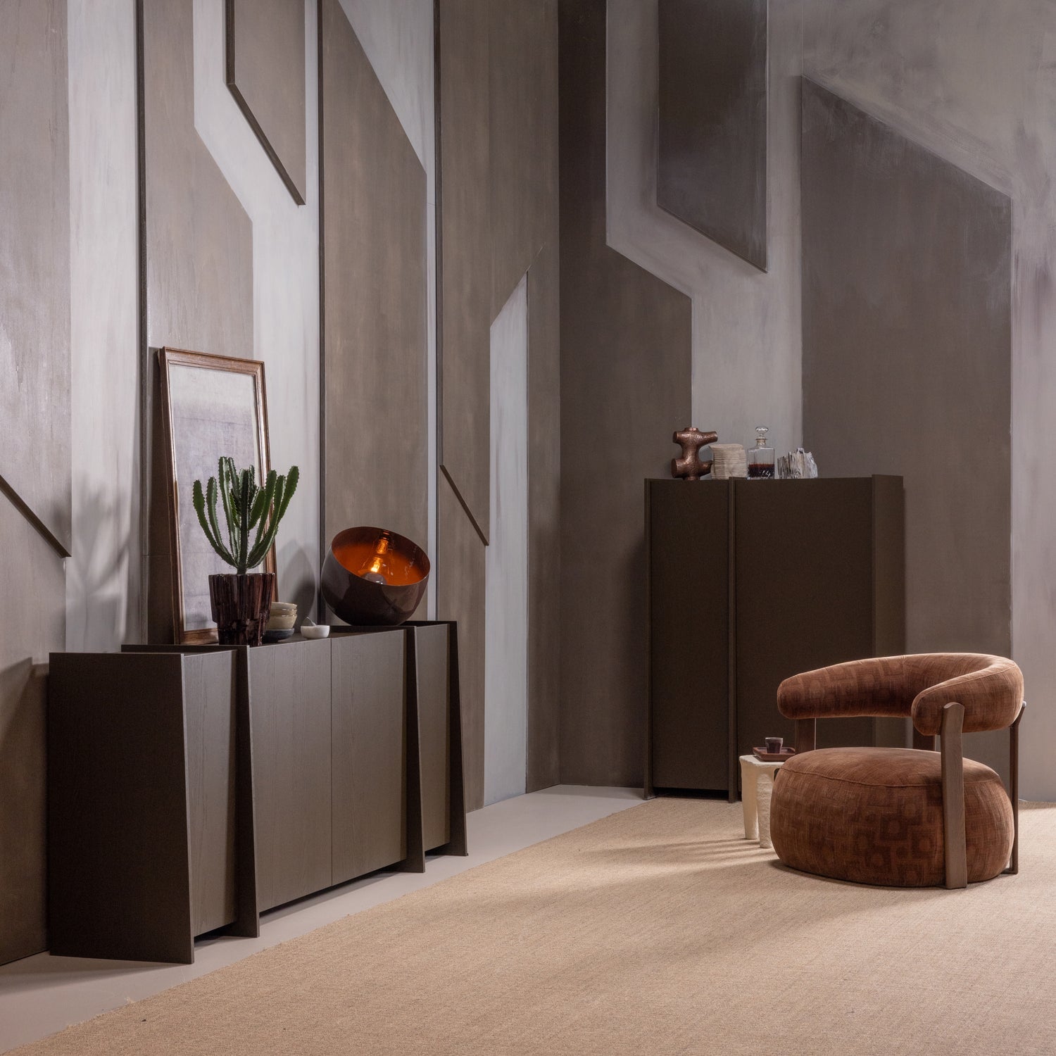 FOON Armchair in Brown