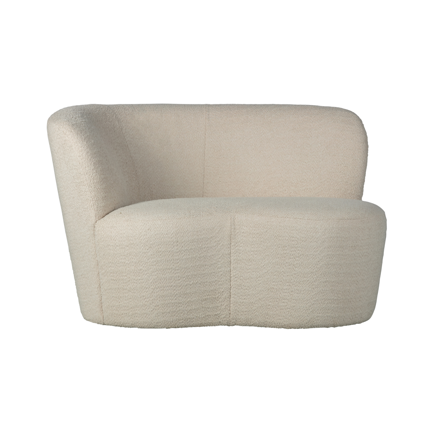 Sofa links STONE creme Boucle
