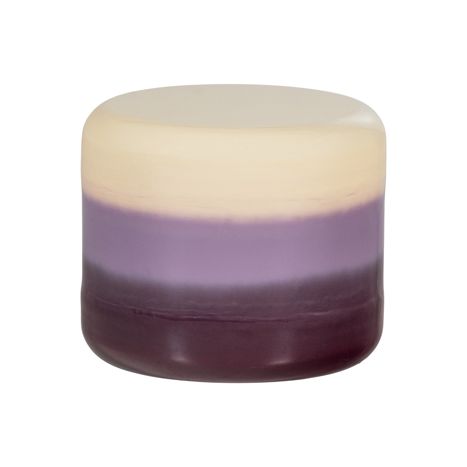 Beistelltisch VORO lila mit Creme