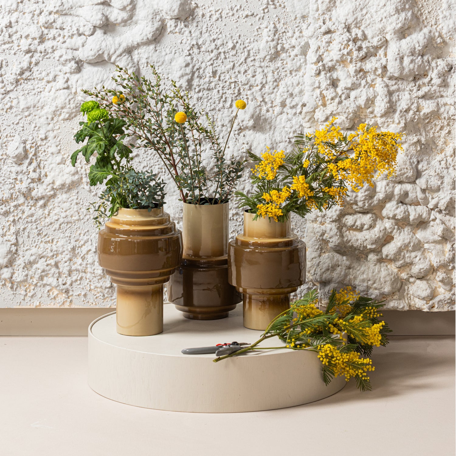 ORBA vase brown