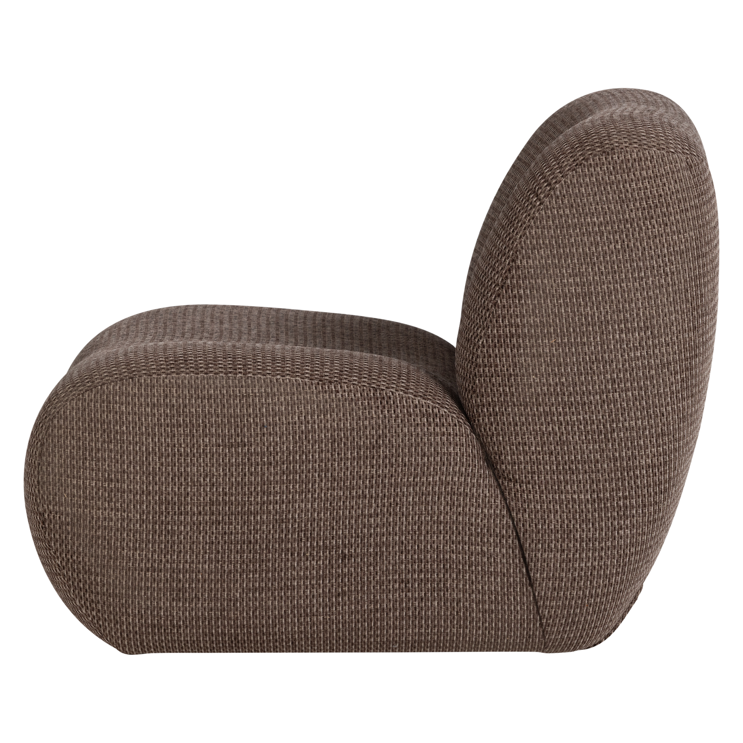 Sessel NOMU braun Chenille