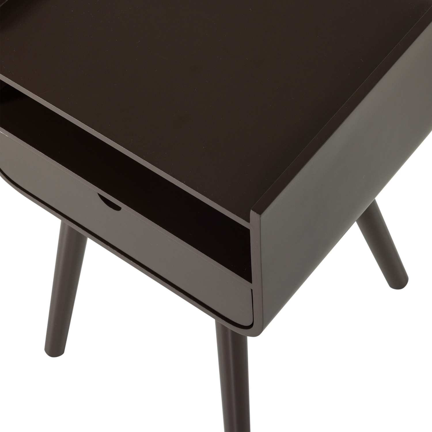 NILS Chocolate Brown Nightstand