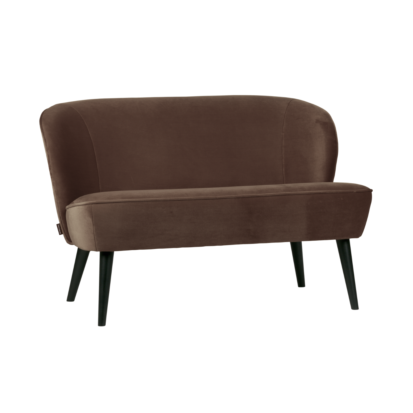 Sofa aksamitna SARA czekoladowy – Woood