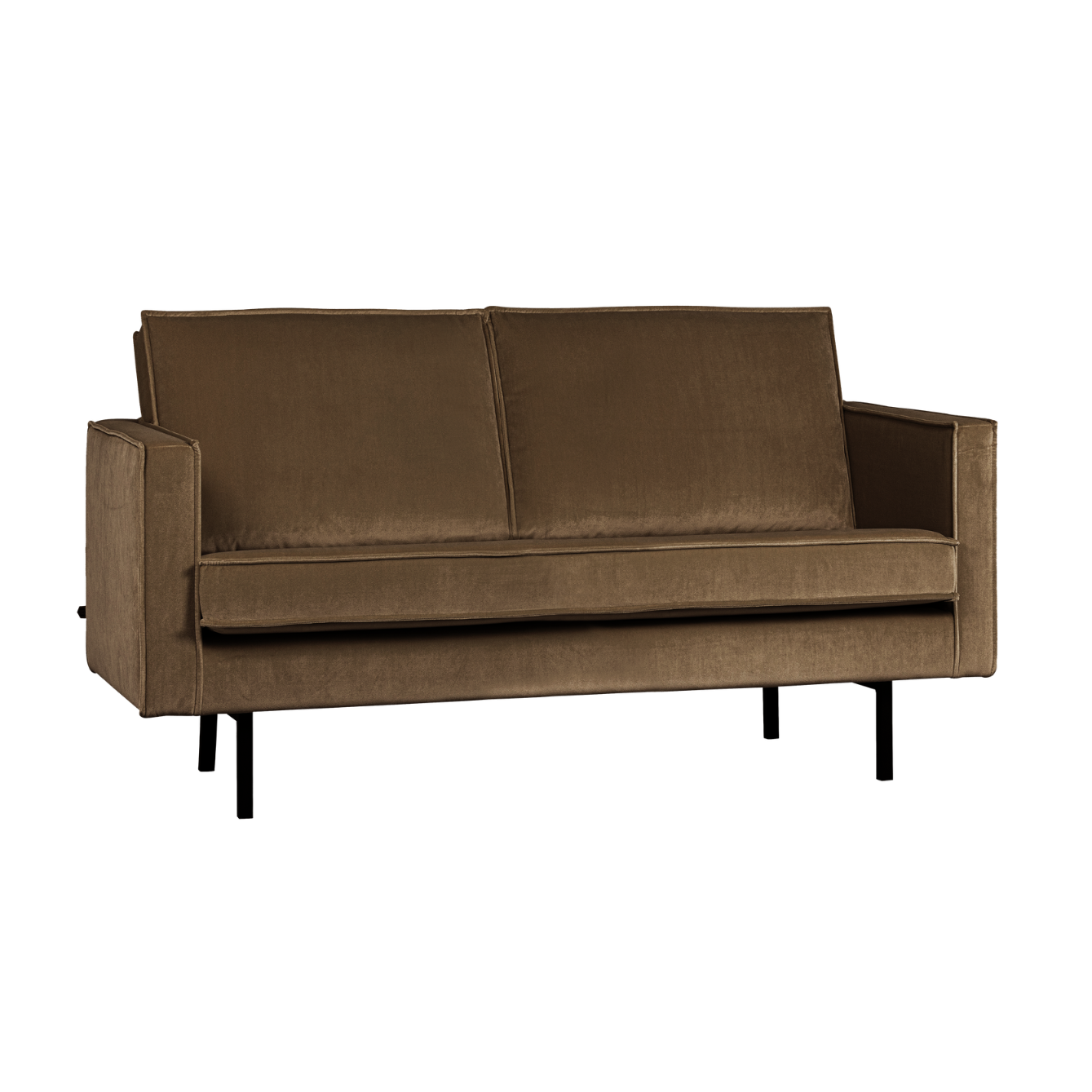 Sofa aksamitna 2-osobowa RODEO taupe – Woood