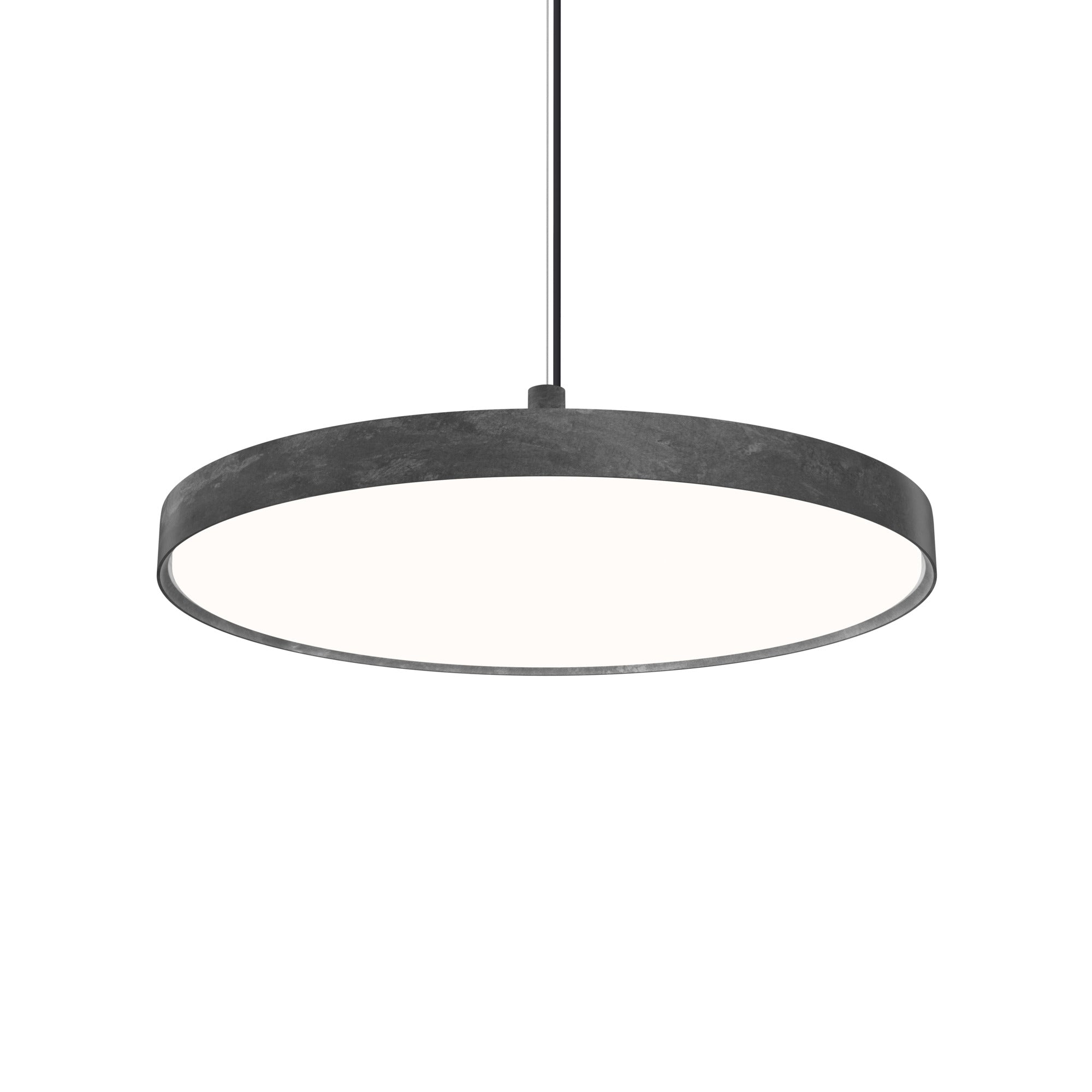 LP SLIM Pendant Lamp Raw Aluminum