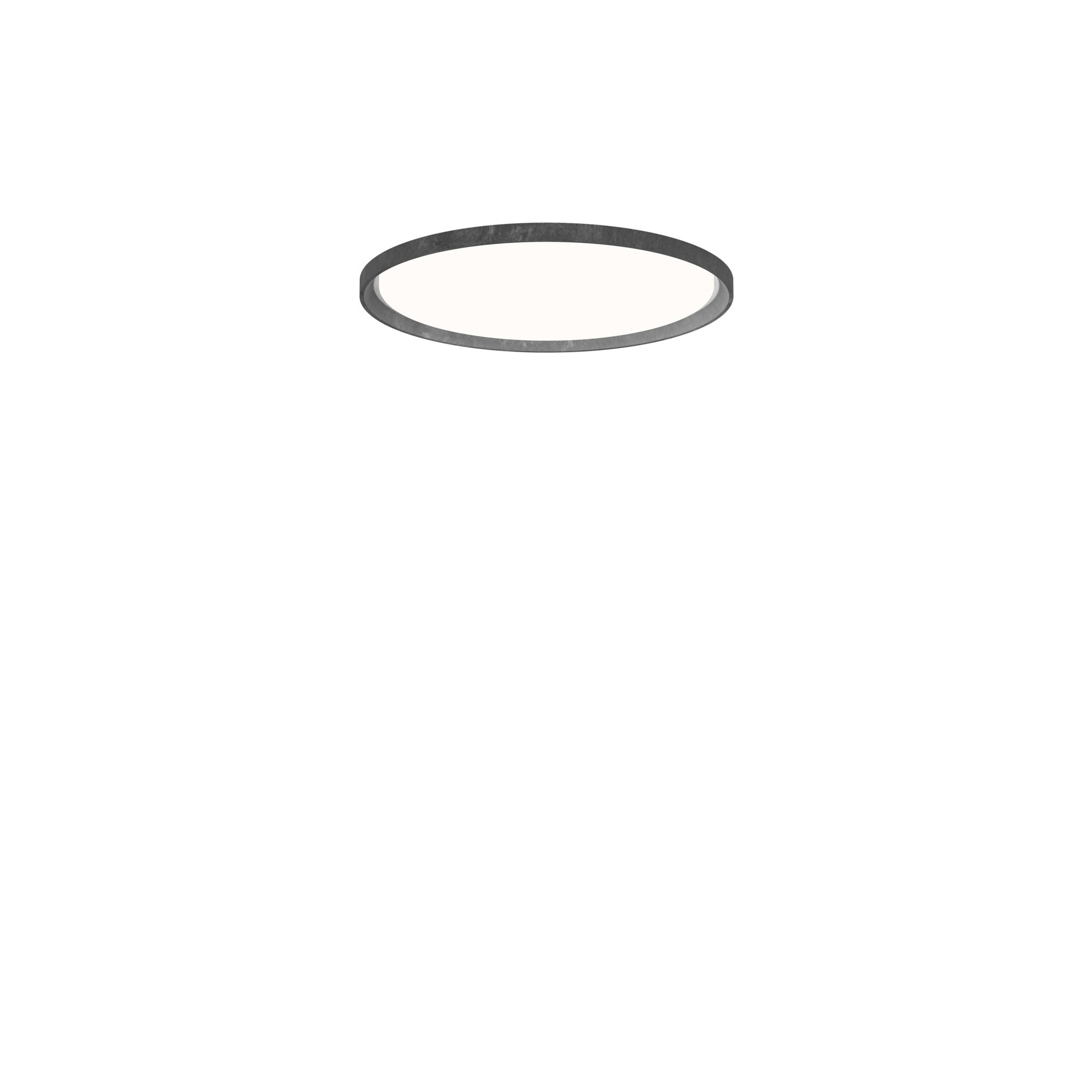 Einbauleuchte LP SLIM ROUND RECESSED rohes Aluminium
