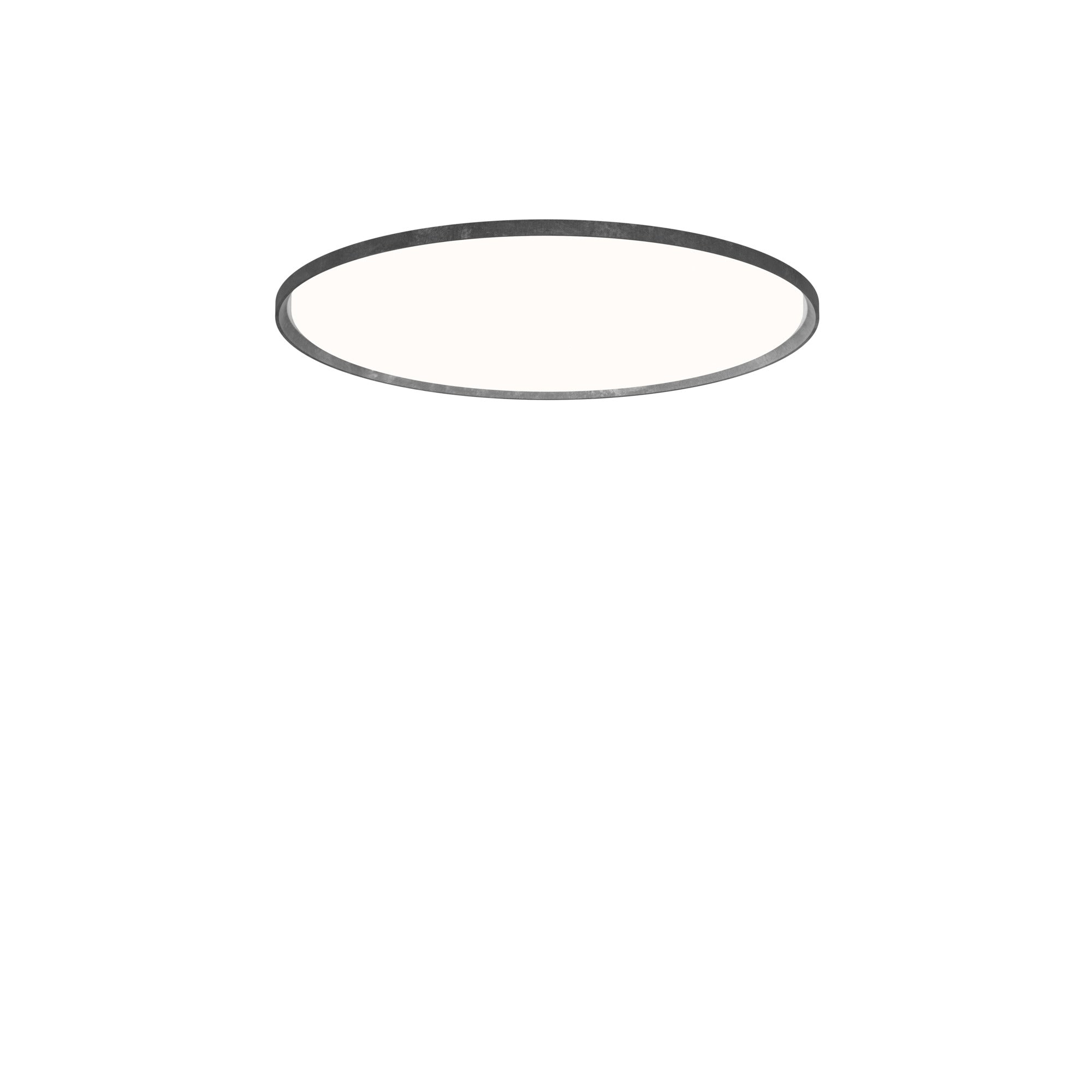 Einbauleuchte LP SLIM ROUND RECESSED rohes Aluminium