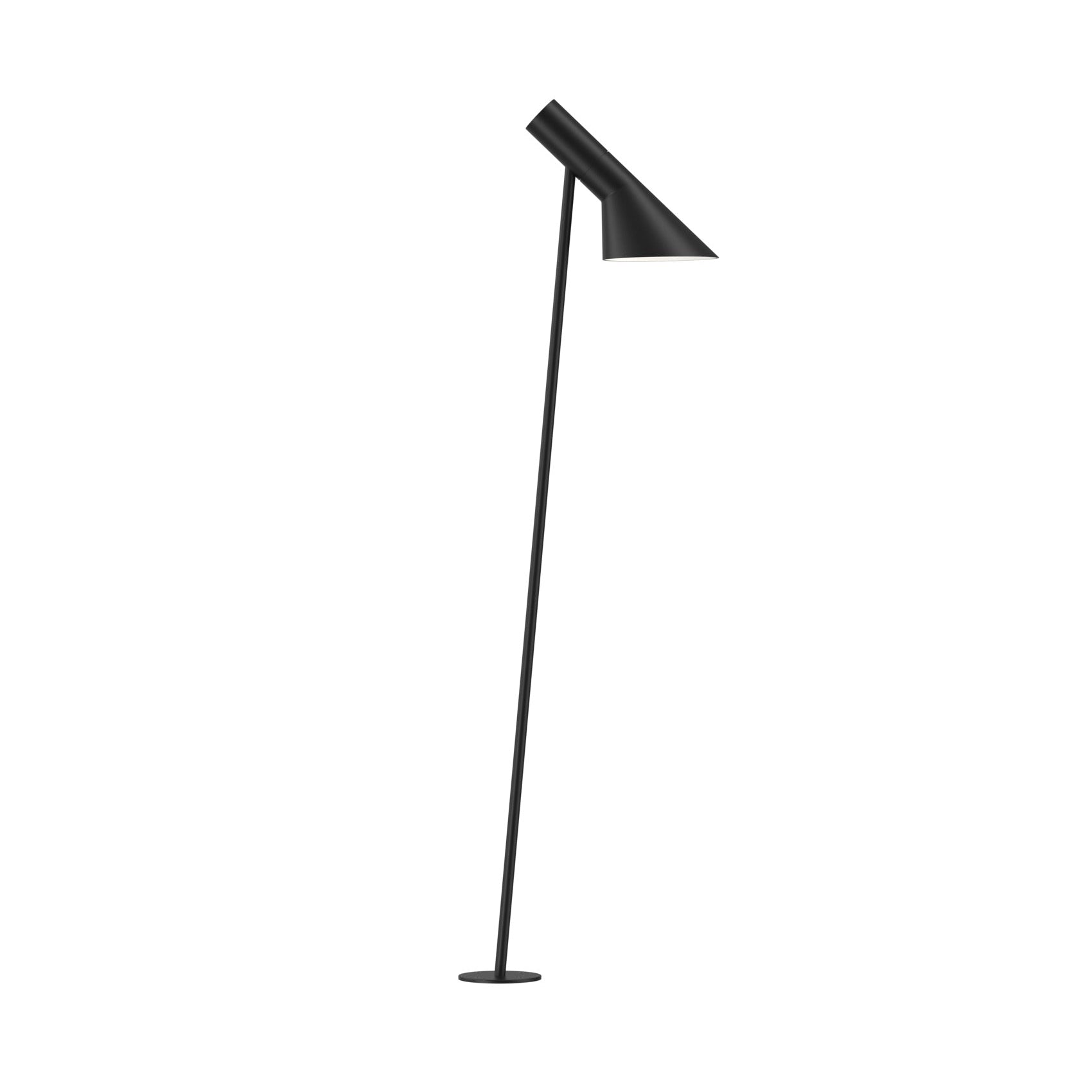 AJ black outdoor standing lamp