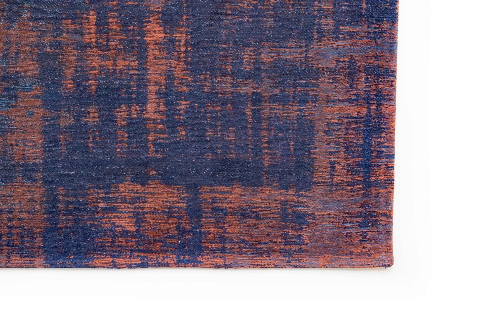 Dywan VENETIAN DUST SUNSET BLUE granatowo-miedziany – Louis de Poortere