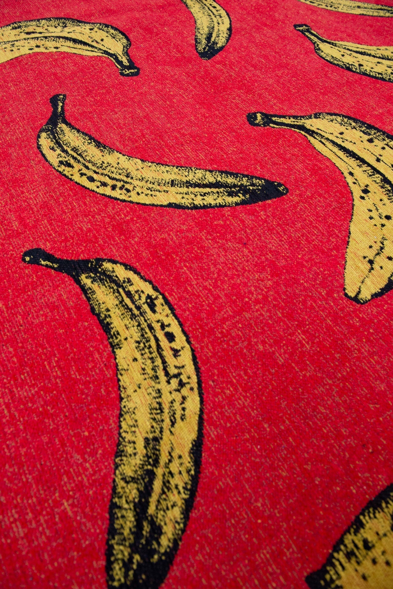 Bananenteppich Miami Red Red