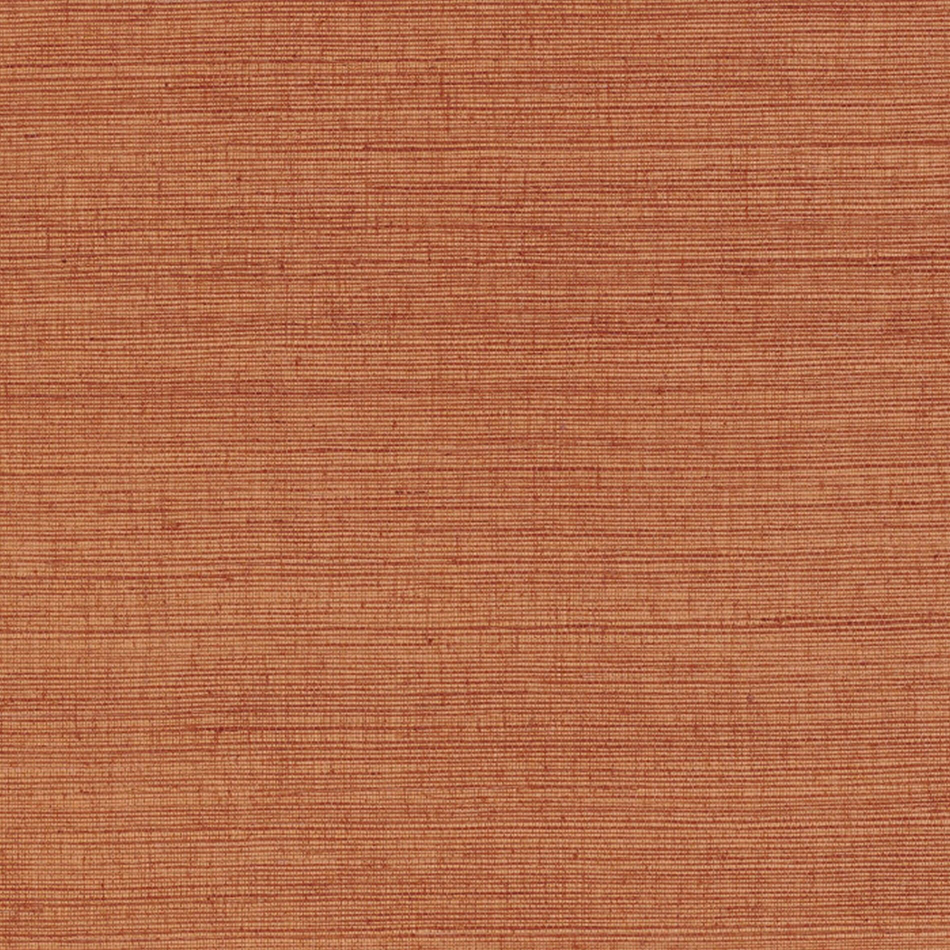 Tapeta strukturalna naturalna z włókna roślinnego DESERTI - ORANGE BRULE ceglasty pomarańczowy – Casamance