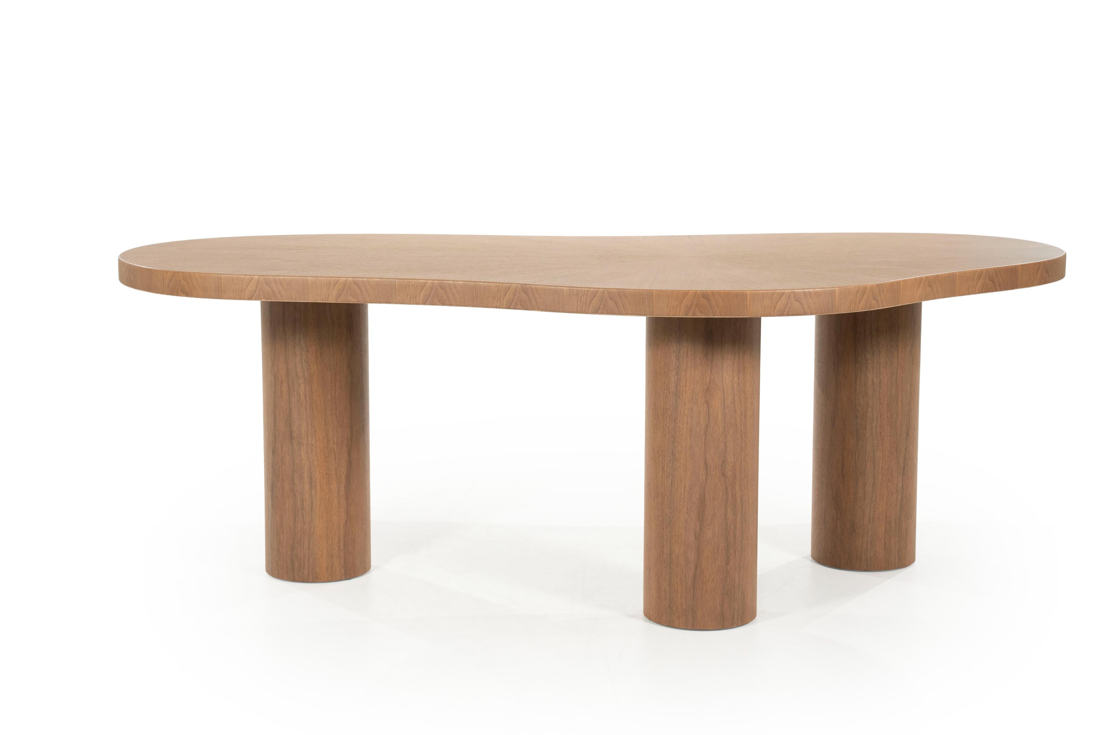 BOBBIE Table Walnut Veneer