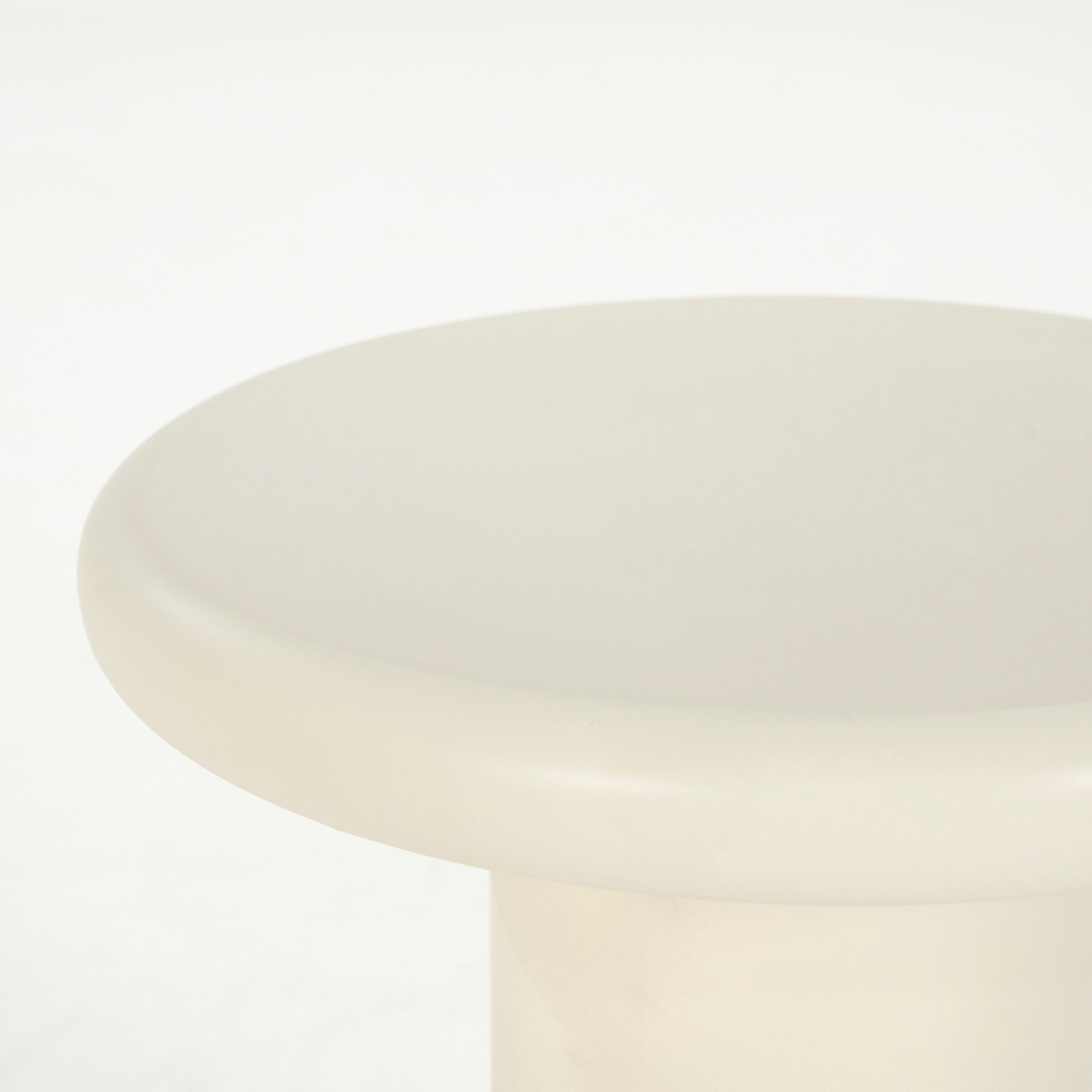 JADE cream side table